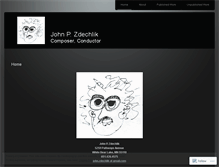 Tablet Screenshot of johnzdechlik.com